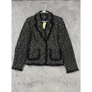 Vtg Y2K Selene Sport Blazer Jacket S Dark Academia Office Siren Parisian Chic